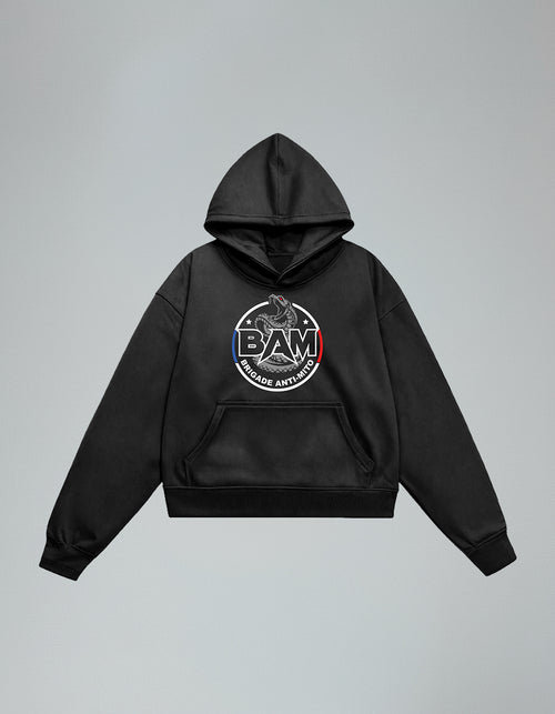 HOODIE BAM - Noir