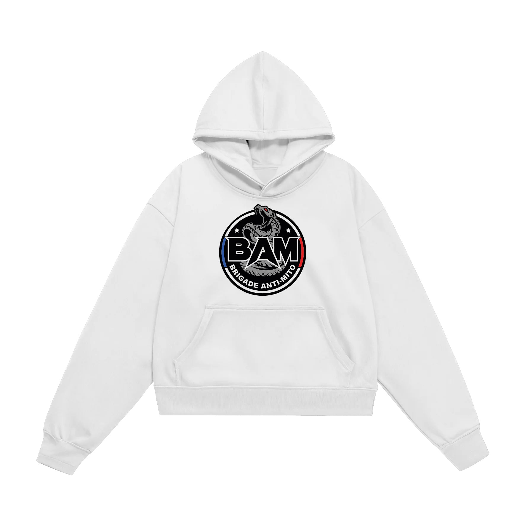 HOODIE BAM - Blanc