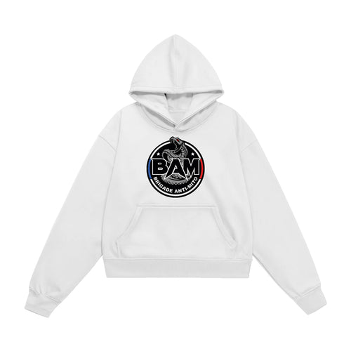 HOODIE BAM - Blanc