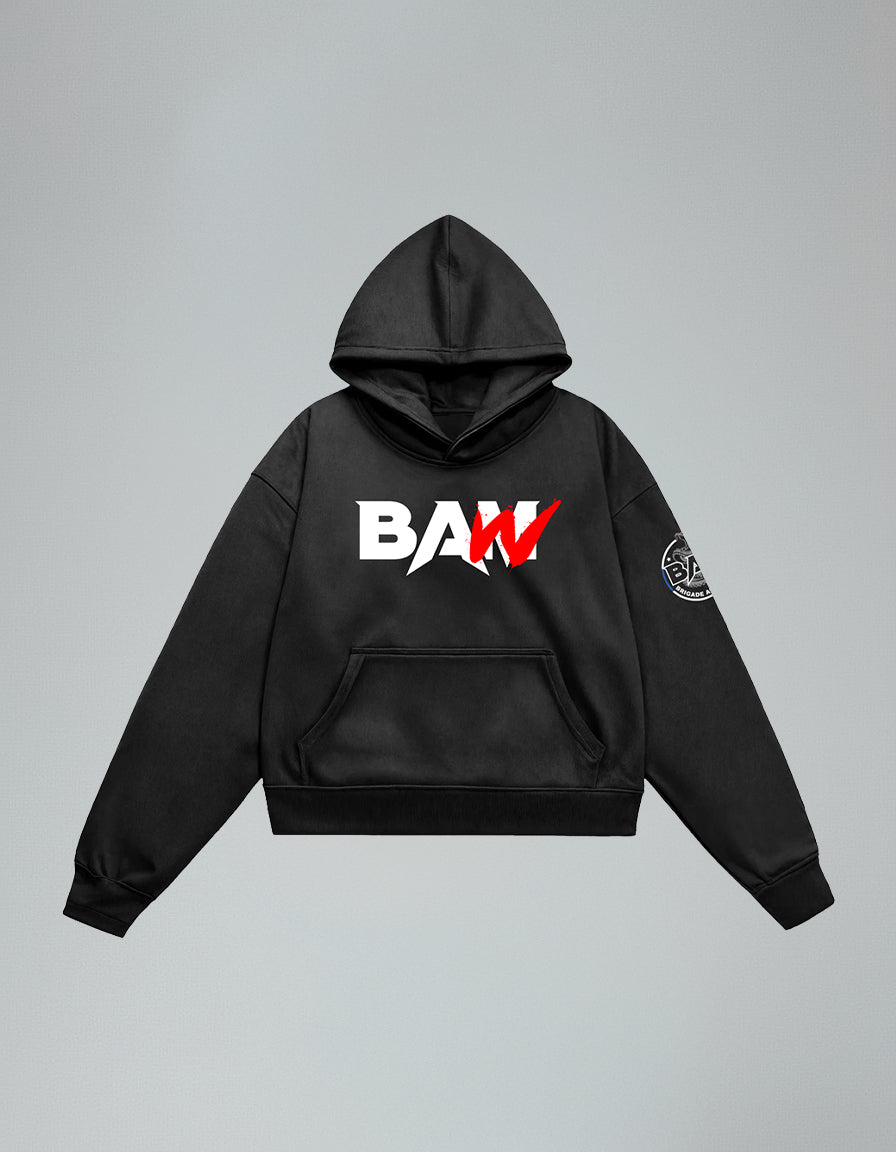HOODIE BAW - Noir