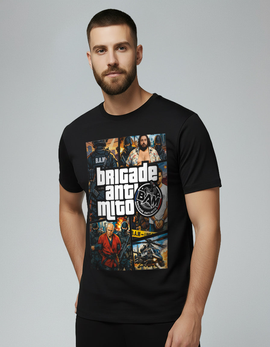 T-Shirt GTA - Noir