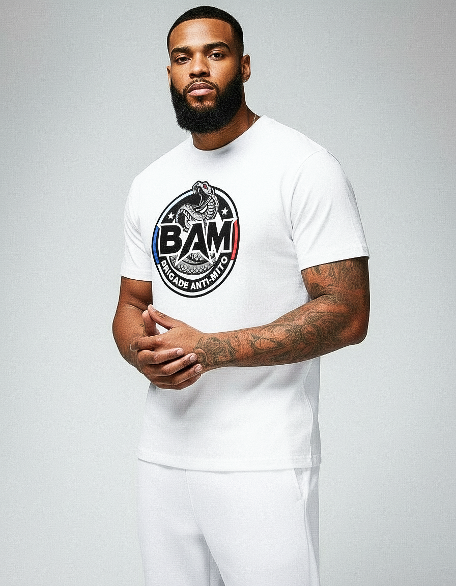 T-Shirt BAM - Blanc