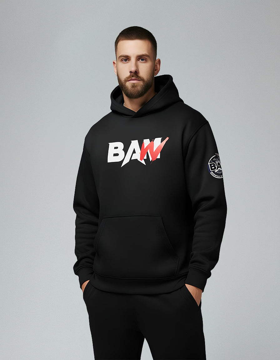 HOODIE BAW - Noir